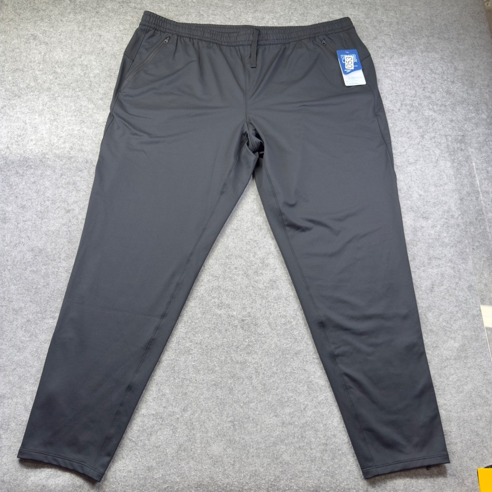 Brooks Spartan Running Pants Mens XXL Black Excellent Zipper Pockets 211526